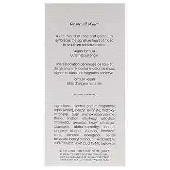 Amazon.com : All Of Me by Narciso Rodriguez for Women - 3 oz